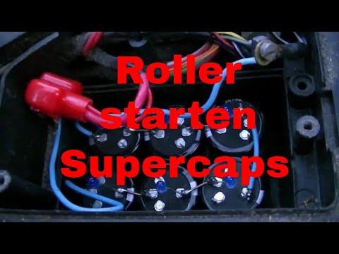 Roller Starten mit Superkondensator nach 9 Monaten - eflose #887