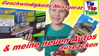 Hot Wheels Speedometer Spielzeug Autos von Mattel auspacken HW Matchbox Siku Sammlung Kinderkanal