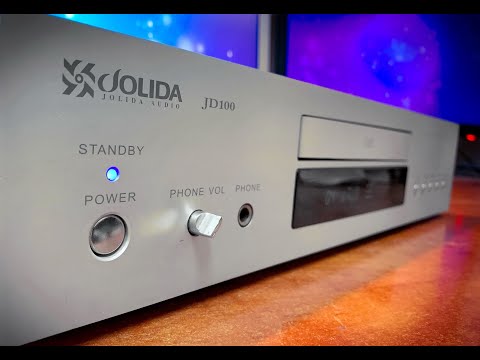 JOLIDA JD-100 🌈RaRe🌈 Premium Vintage Reference Tube CD Deck image 6