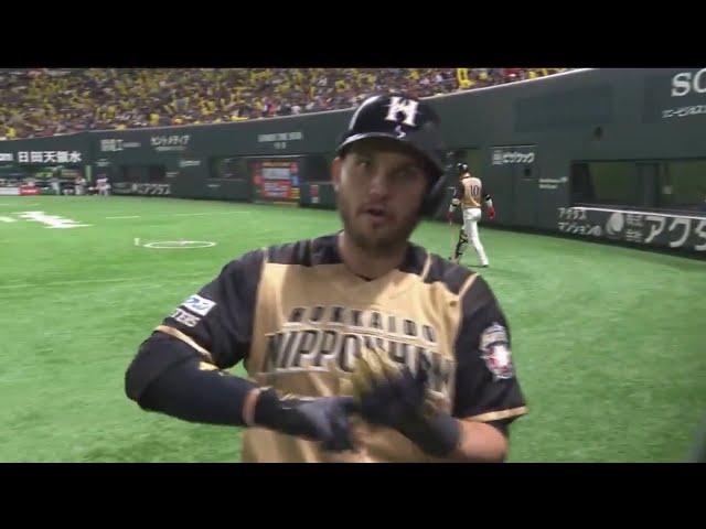 【7回表】ファイターズ・レアードの4号アーチで追撃!! 2017/4/26 H-F