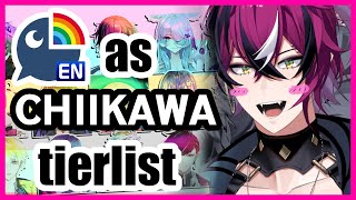 NIJIEN AS CHIIKAWA TIERLIST!【NIJISANJI EN | Doppio Dropscythe】
