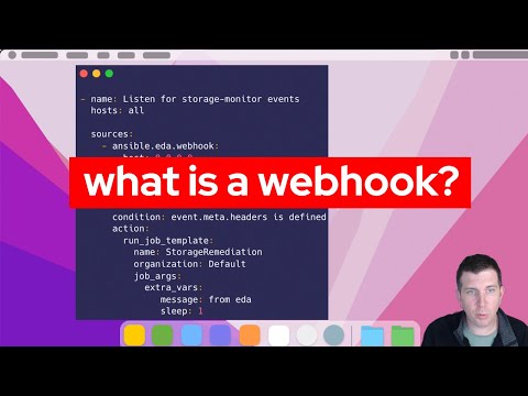 What is a webhook?