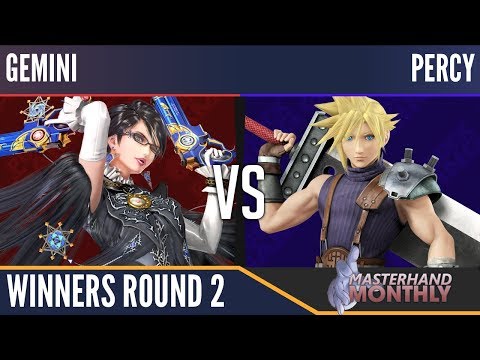 MHM:07-18 [Wii U] - Gemini (Bayonetta) vs Percy (Cloud) - Winners Round 2