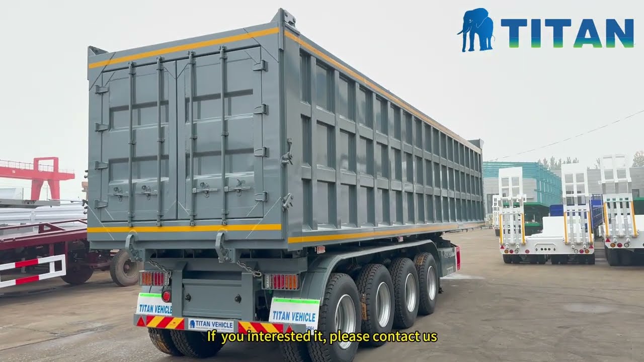 dump semi trailer