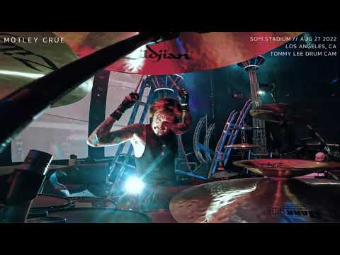 Motley Crue - World Tour Begins 22nd May 2023 - Tommy Lee Drum Cam