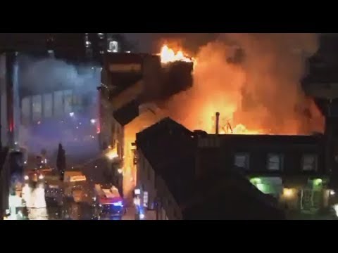 Blaze engulfs London’s Camden Market (STREAMED LIVE)