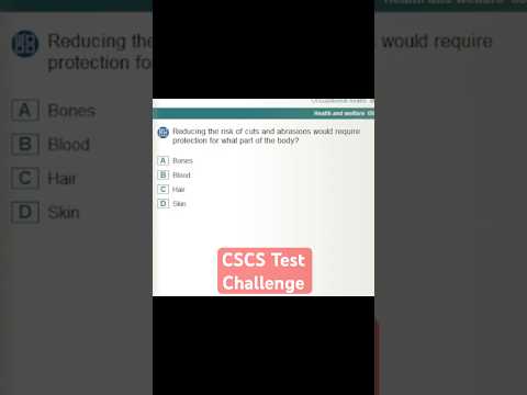 CSCS Test UK | CSCS Card UK 2024| #constructionsafety #cscscard #buildingcareers #english #exam