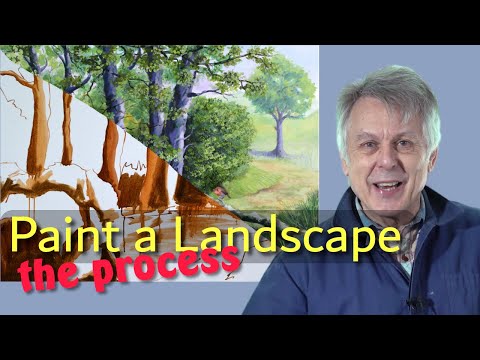 Start Drawing PART 5 Create distance in a Landscape