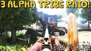 ARK: Survival Evolved Xbox One - PRIMITIVE PLUS ROAD TO ALPHA - 3 ALPHA TRIBE RAID! [ 5 ]