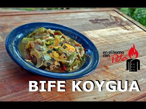 Bife Koygua - Receta al disco de arado