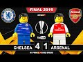 Europa League Final 2019 🏆 Chelsea vs Arsenal 4-1 • All Goals Highlights LEGO Football Film