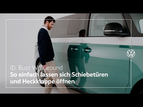 ID. Buzz | So einfach lassen sich Schiebetüren und Heckklappe öffnen #IDWalkaround