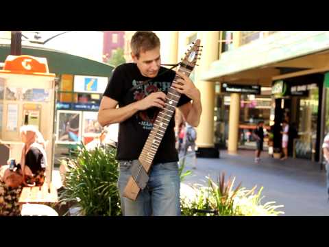 Andy Salvanos LIVE - Original Composition - (Rundle Mall) - Chapstick Guitar
