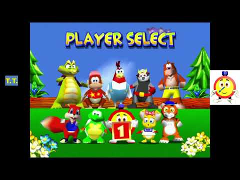 Best HD VGM 961A - Character Select - [Diddy Kong Racing]