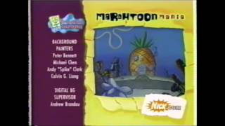 Split-Screen Credits (March Toon Mania, SpongeBob)
