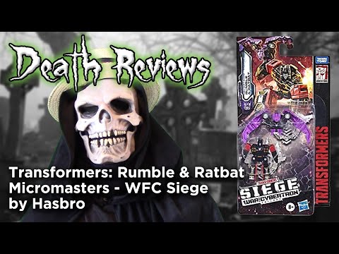 Death Reviews: Rumble & Ratbat - Micromasters - WFC Siege