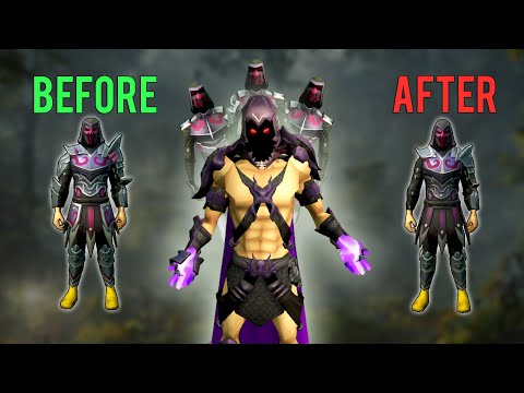 Jagex reworked Pernix armour (again)