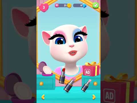 I made talking Angela into Harley Quinn