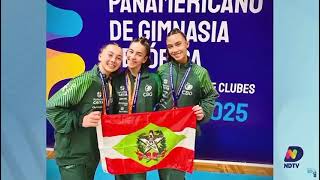 Luiza Moritz Pires, Elô e Ana Clara representam a nova geração da ginástica aeróbica brasileira