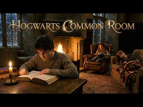 A Quiet Night at Hogwarts with Harry Potter, Ron, and Hermione