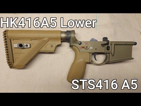 HK416 A5 Build: STS Lower Essential Parts