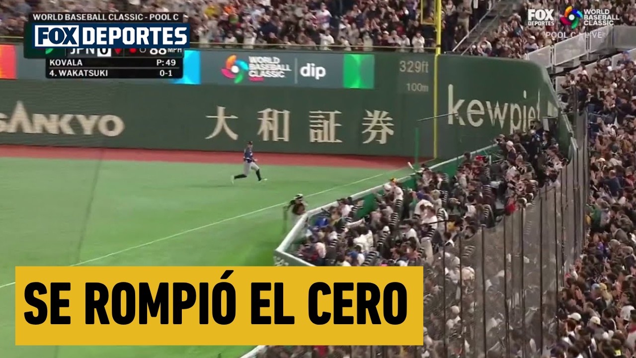 SE ROMPIÓ EL CERO. 🔥 | Czechia 0-1 Japón | World Baseball Classic 2026 | #WBCenFOX