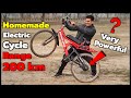पुरानी Cycle को बनाया Motor Cycle इतनी Powerful होगी उ�