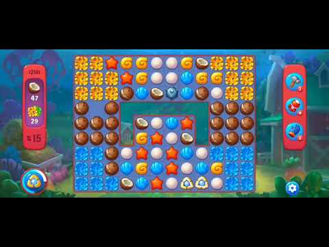 Fishdom Hard Level 12161 (with Double Lightning Booster) @choraelmin