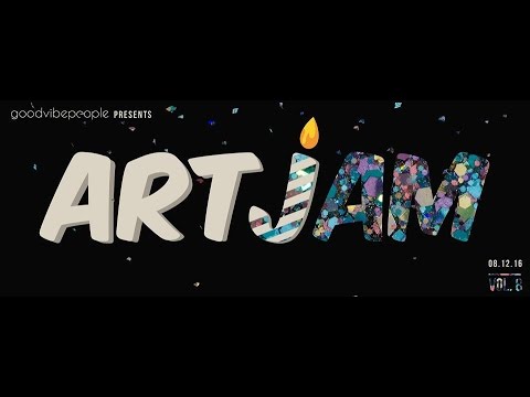 Art Jam urban artist abstract music painting art collective