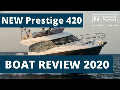 New Prestige 420 - Boat Review 2020  - Burton Waters Crew View