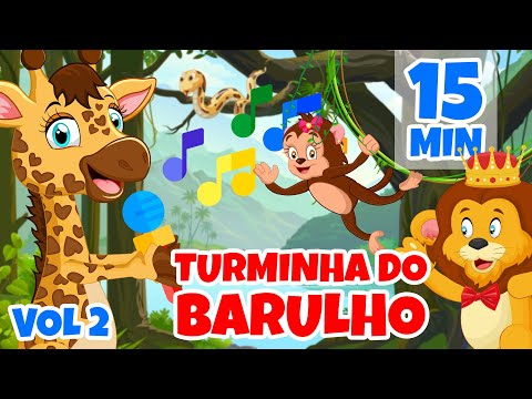 Turminha do Barulho vol 2 - Giramille 15 min | Desenho Animado Musical