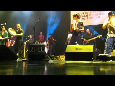 Stewart Copeland from The Police in Brazil (nov/12 /2011) with his band "La Notte Della Taranta"