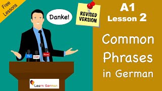 A1 - Lesson 1 | Begrüßungen | Greetings | German for beginners | Learn German
