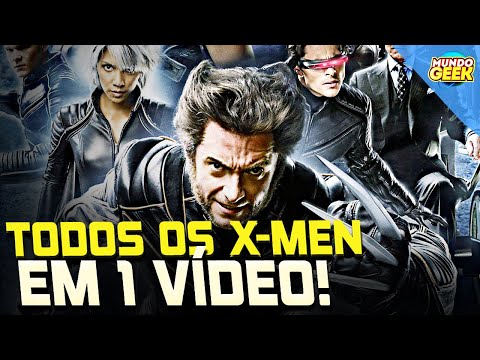 X-MEN - Entenda a HISTÓRIA CONFUSA de TODOS os FILMES em 1 VÍDEO! (Ordem cronológica)