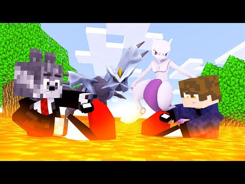 Minecraft : Lucky Pixelmon #1 - SOBREVIVA NA LAVA PRA CAPTURAR POKÉMON