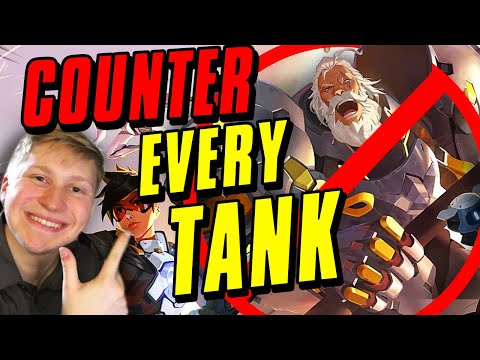 (HOW TO COUNTER EVERY TANK HERO) When to swap in OVERWATCH 2 | Who Counters Who Guide