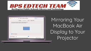 Screen Mirroring on Your MacBook Air