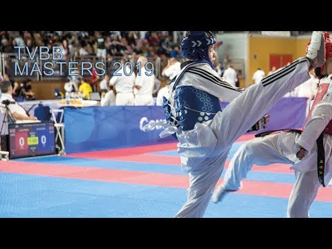 TVBB Masters 2019 Taekwondo match 312 Lamis Iraki (GER) vs. Alexandra Ruzina (GER)