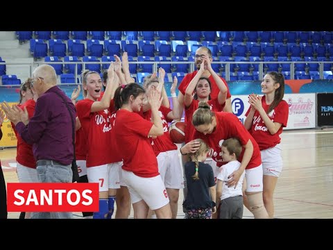 ŽKK PROLETER 023 - POSLE POBEDE UZ PESMU I ŠAMPANJAC PROSLAVLJEN ULAZAK U SUPER LIGU