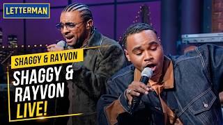 Download lagu Shaggy & Rayvon Sing 'Angel' on Stage | David Letterman mp3