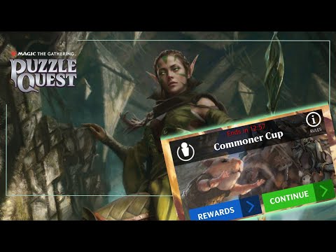 Try This Deck In Commoner Cup! | Magic: The Gathering Puzzle Quest