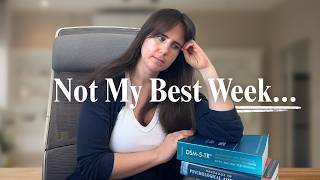 I Stepped Back From Client Work… | A Real Week as a Psychologist & Clinical Masters Student