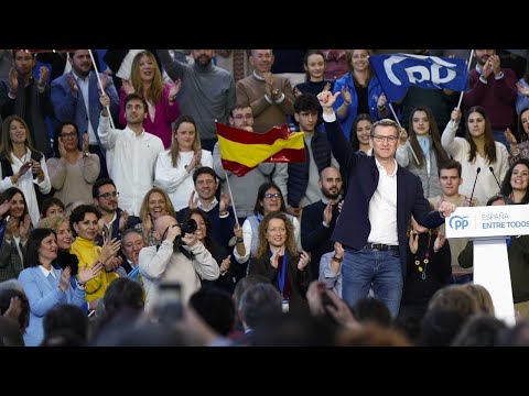 Alberto Núñez Feijóo clausura la Convención 26 Intermunicipal del PP en Valencia