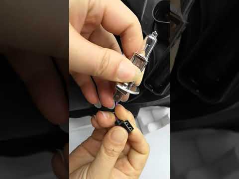 как установить светодиодные лампы h1 на ваз