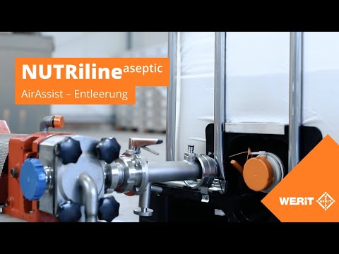 NUTRiline aseptic IBC – AirAssist Entleerung