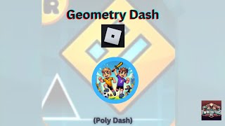 Epic Poly Dash Challenge on Roblox! | TwinCraftersFC Takes on Geometry Madness!