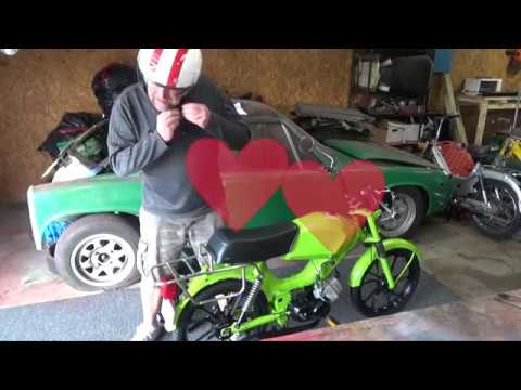 DFHS Tomos Restoration Ep. 8 - Finale.  First Start and Ride.