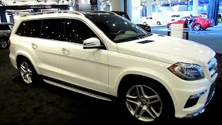 2014 Mercedes-Benz GL-Class GL550 4Matic - Exterior and Interior Walkaround - 2014 NY Auto Show