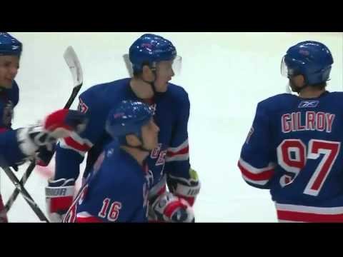 Derek Stepan pre-season goal vs Detroit | 09/29/2010