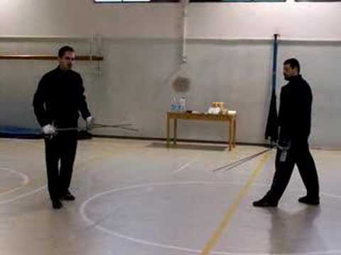 Two swords vs two swords 1 (Marozzo)